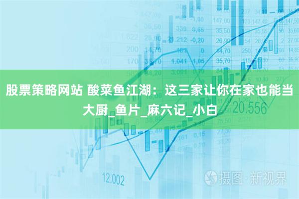 股票策略网站 酸菜鱼江湖：这三家让你在家也能当大厨_鱼片_麻六记_小白